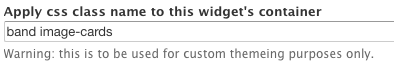 css class name