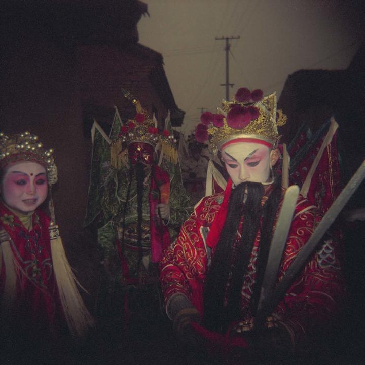 costumed performers in Shanxi China.
