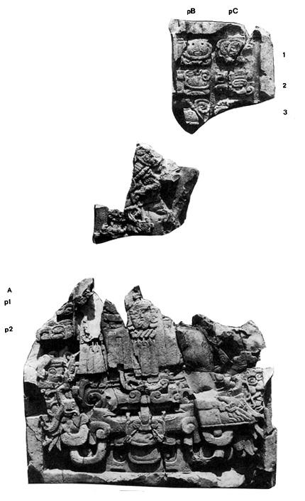 Photo of Tonina, Monument 106, panel front, 2004.15.5.16.1