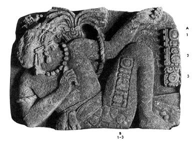 Photo of Tonina, Monument 122, panel front, 2004.15.5.16.24