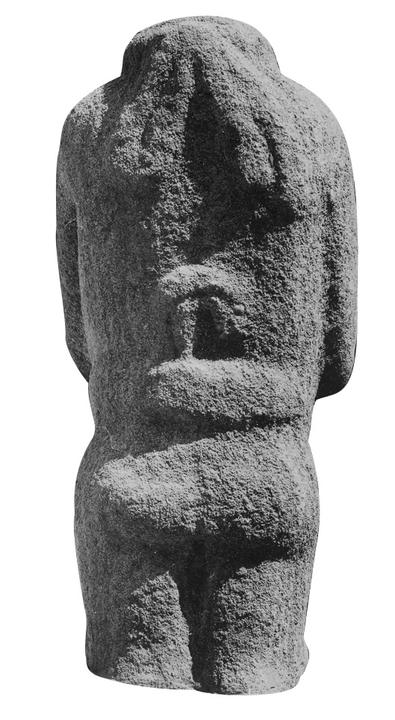 Photo of Tonina, Monument 123, back