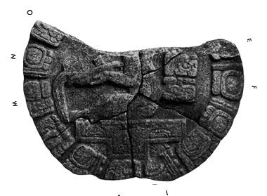 Photo of Tonina, Monument 135, disc, 2004.15.5.16.38