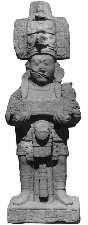 Photo of Tonina, Monument 146, front