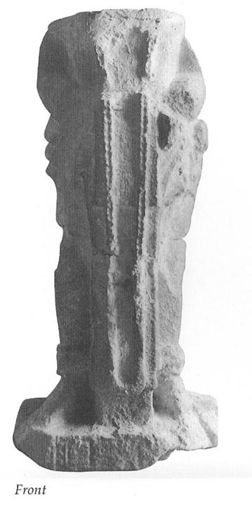 Photo of Tonina, Monument 166, front