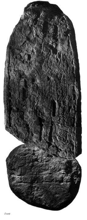 Photo of Uaxactun, Stela 3, front, 2004.15.5.13.8
