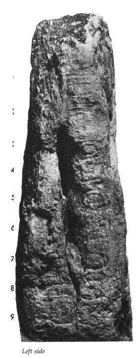 Photo of Uaxactun, Stela 5, left, 2004.15.5.13.16