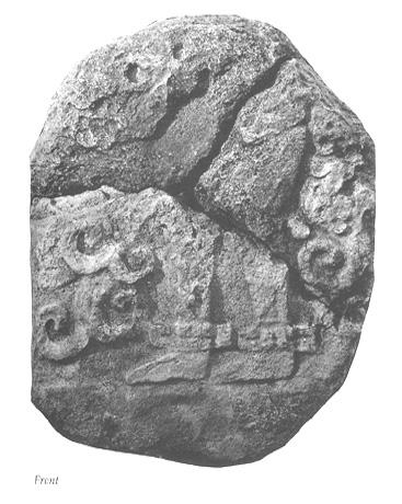 Photo of Uaxactun, Stela 10, front, 2004.15.5.13.30