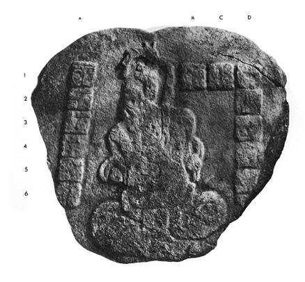 Photo of Ucanal, Altar 1, upper surface, 2004.15.5.4.14