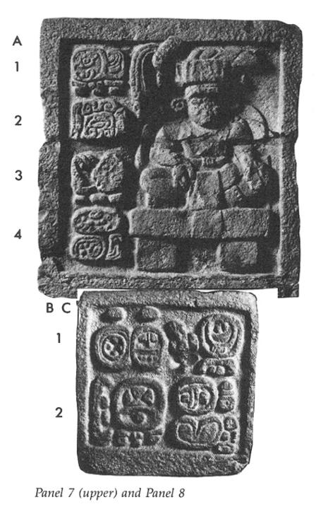 Photo of Xcalumkin, Panel 7 (upper) and Panel 8, 2004.15.5.10.43