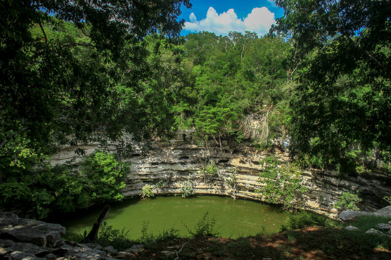 Sacred Cenote in present day