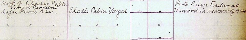 Ledger page with cursive handwriting