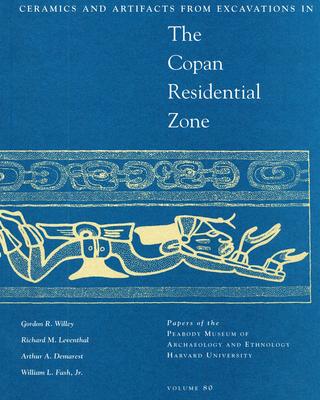 cover of Ceramics and Artifacts from Excavations in the Copan Residential Zone