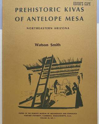 cover of Prehistoric kivas of Antelope Mesa, northeastern Arizona