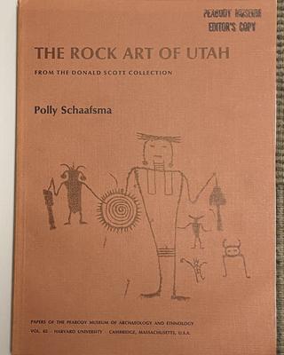 cover of The Rock Art of Utah