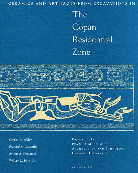cover of Ceramics and Artifacts from Excavations in the Copan Residential Zone
