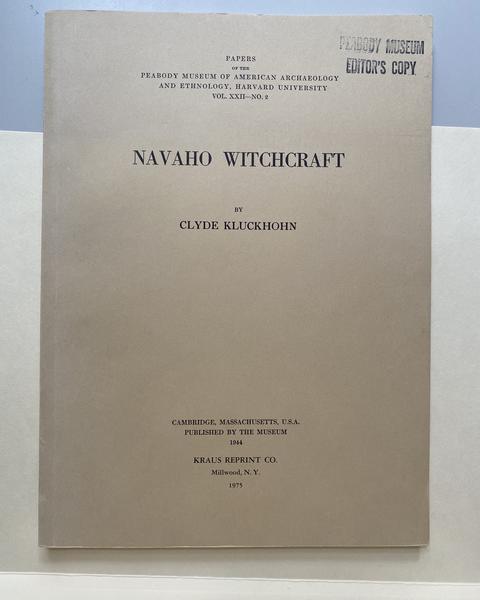 cover of Navaho witchcraft
